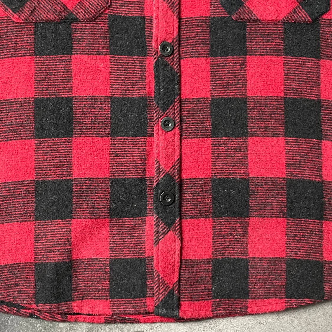 DICKIES 디키즈 빈티지 버팔로체크 플란넬 워크 셔츠 A00825 상품이미지5