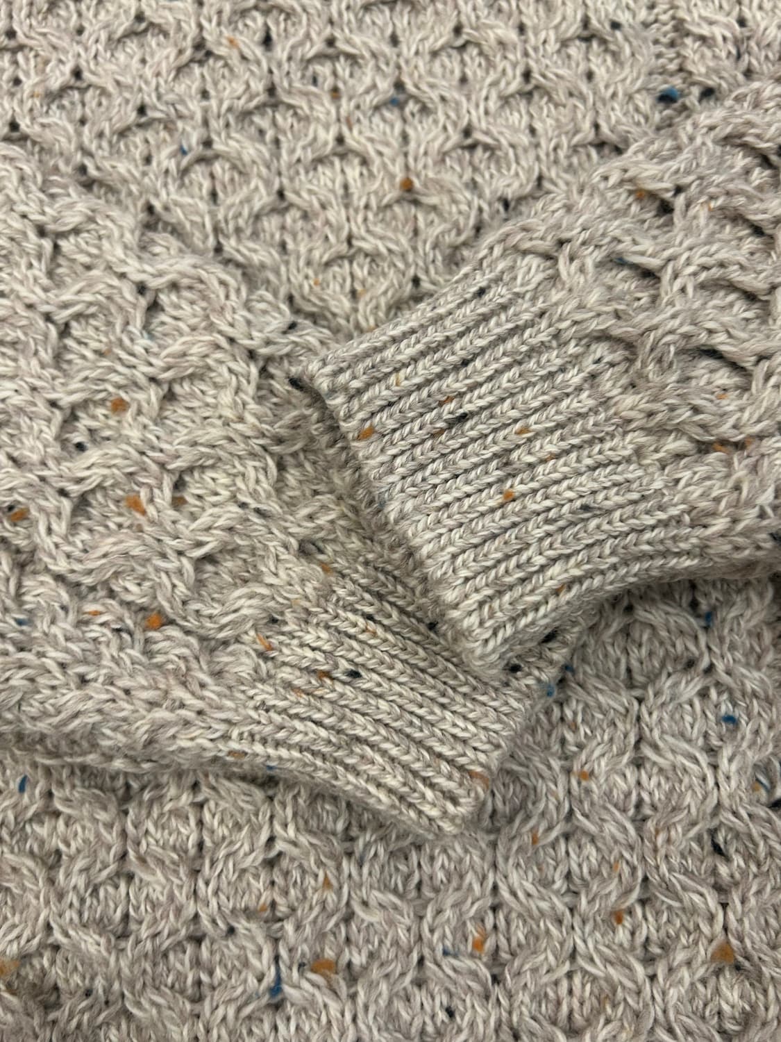 아란크래프트 피셔맨 니트 s사이즈 상품이미지3