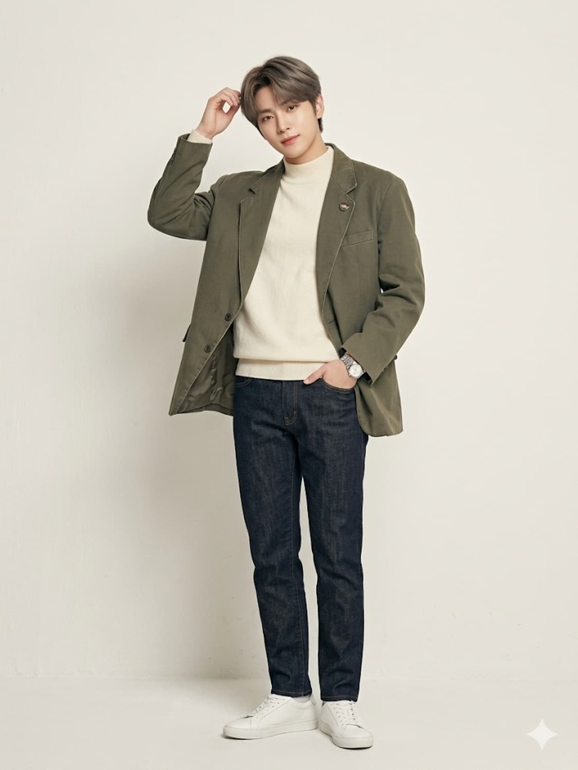 랭글러(Wrangler) 빈티지 워싱 코튼 자켓 상품이미지1