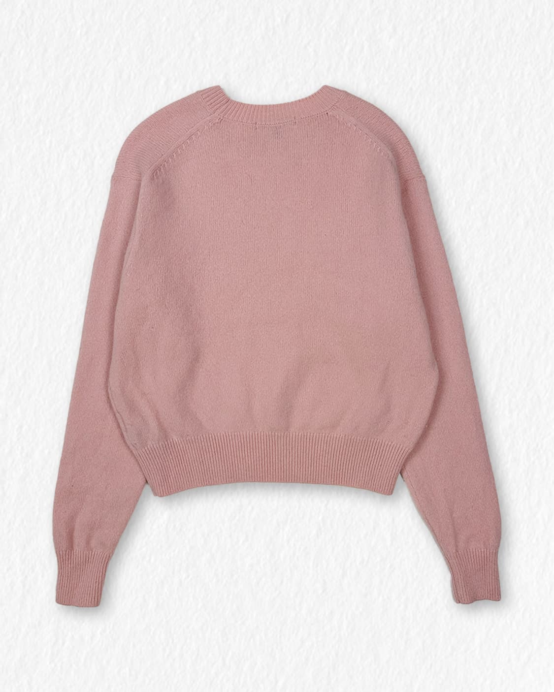 유니클로 울100 니트 핑크 상품이미지2