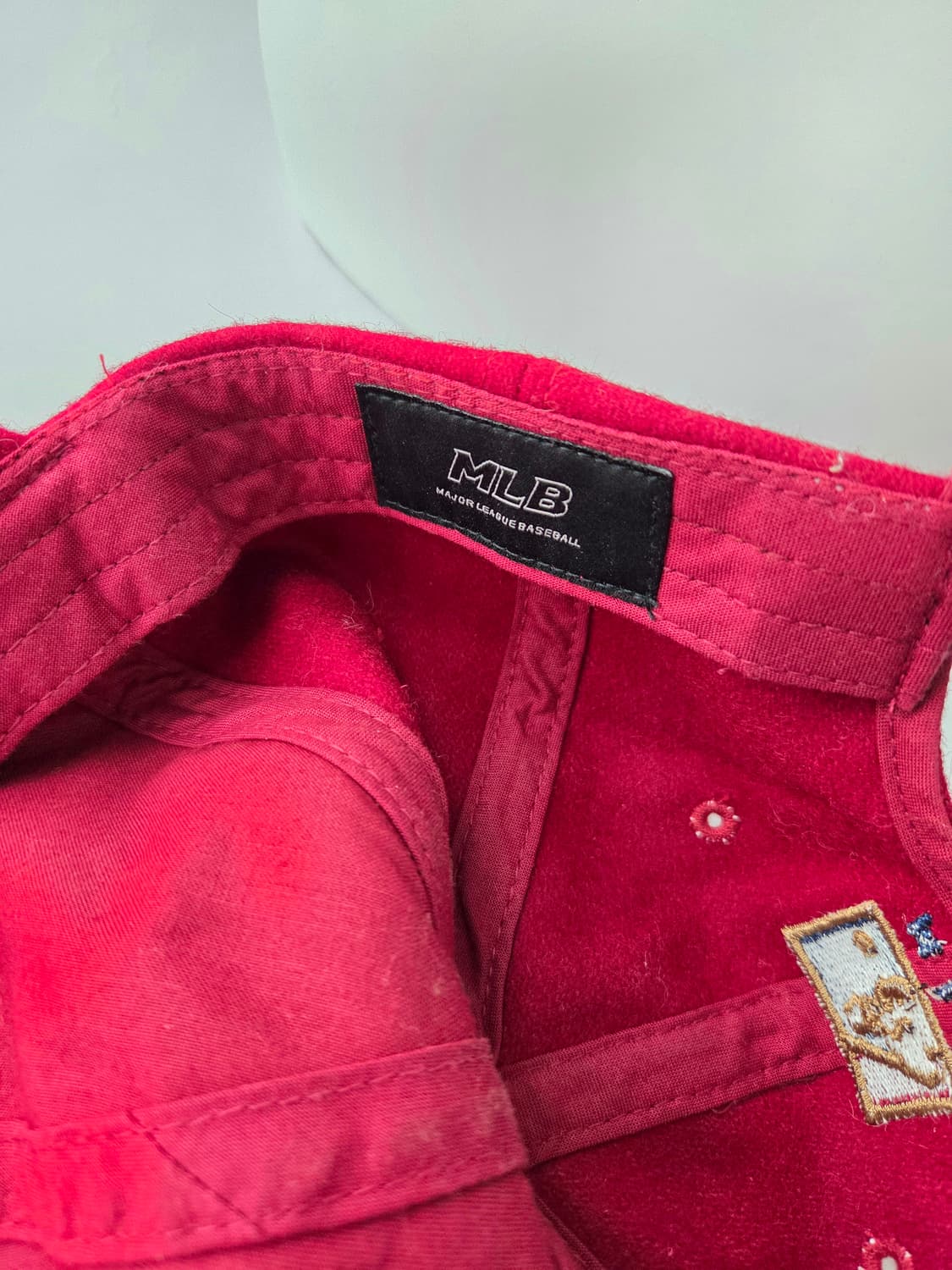 MLB 자수 로고 울 캡  뉴에라 상품이미지8