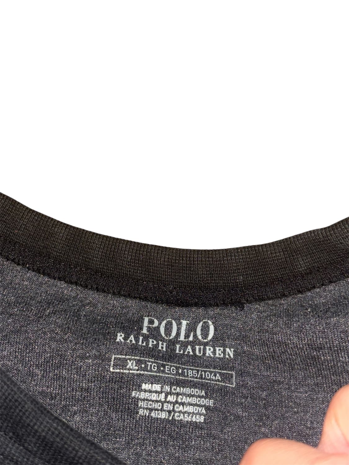 폴로 랄프로렌 블랙 맨투맨  상품이미지6