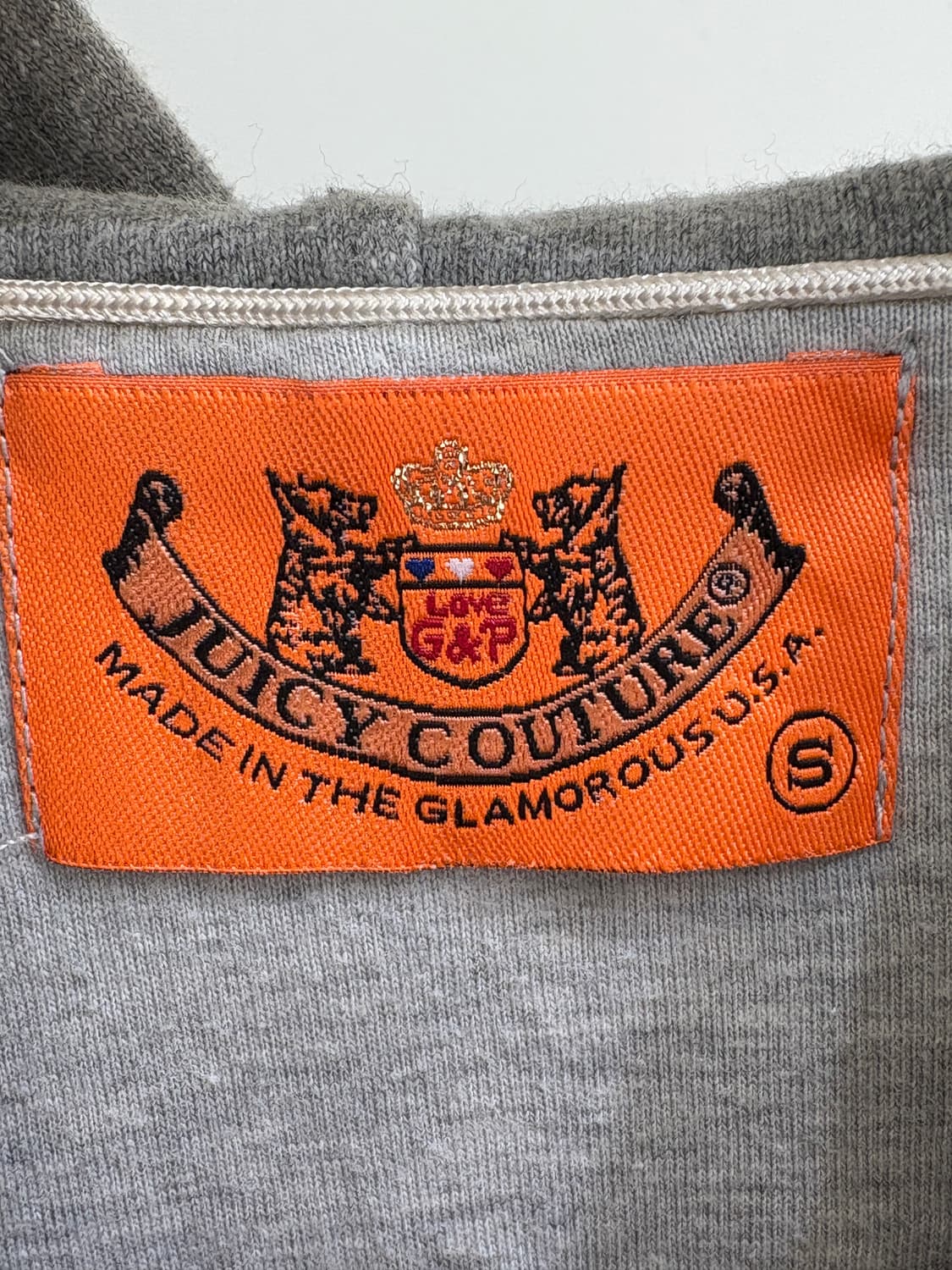 JUICY COUTURE (Made in USA) 후드집업 상품이미지6