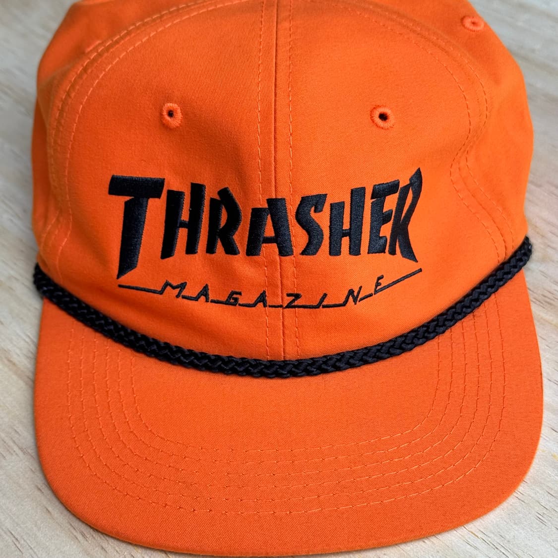 트레셔 Thrasher 로프 트러커캡 오렌지 상품이미지2