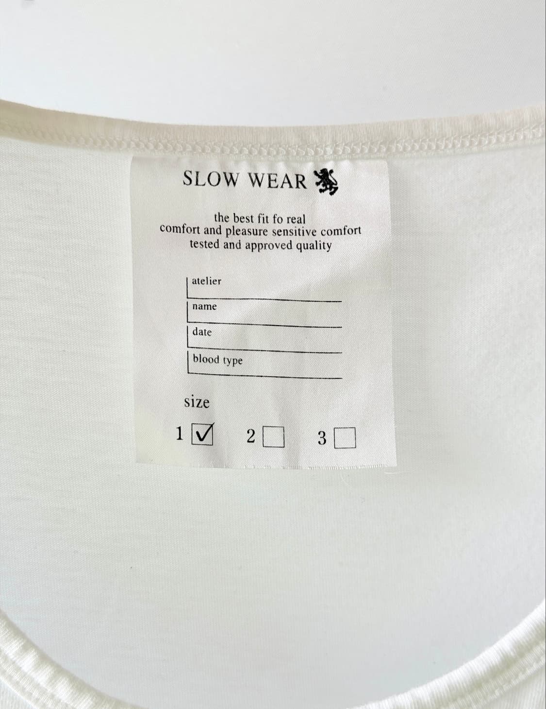 SlOW WEAR 슬로우 웨어 유넥 티셔츠 상품이미지4