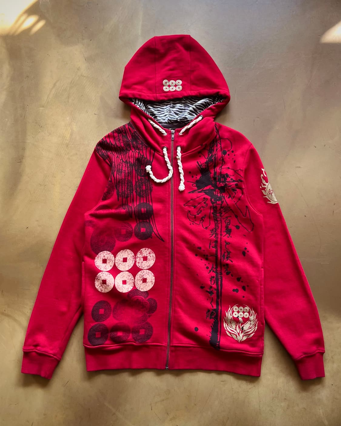 2000s SENBU Japan Oriental Hood Zipup 상품이미지4