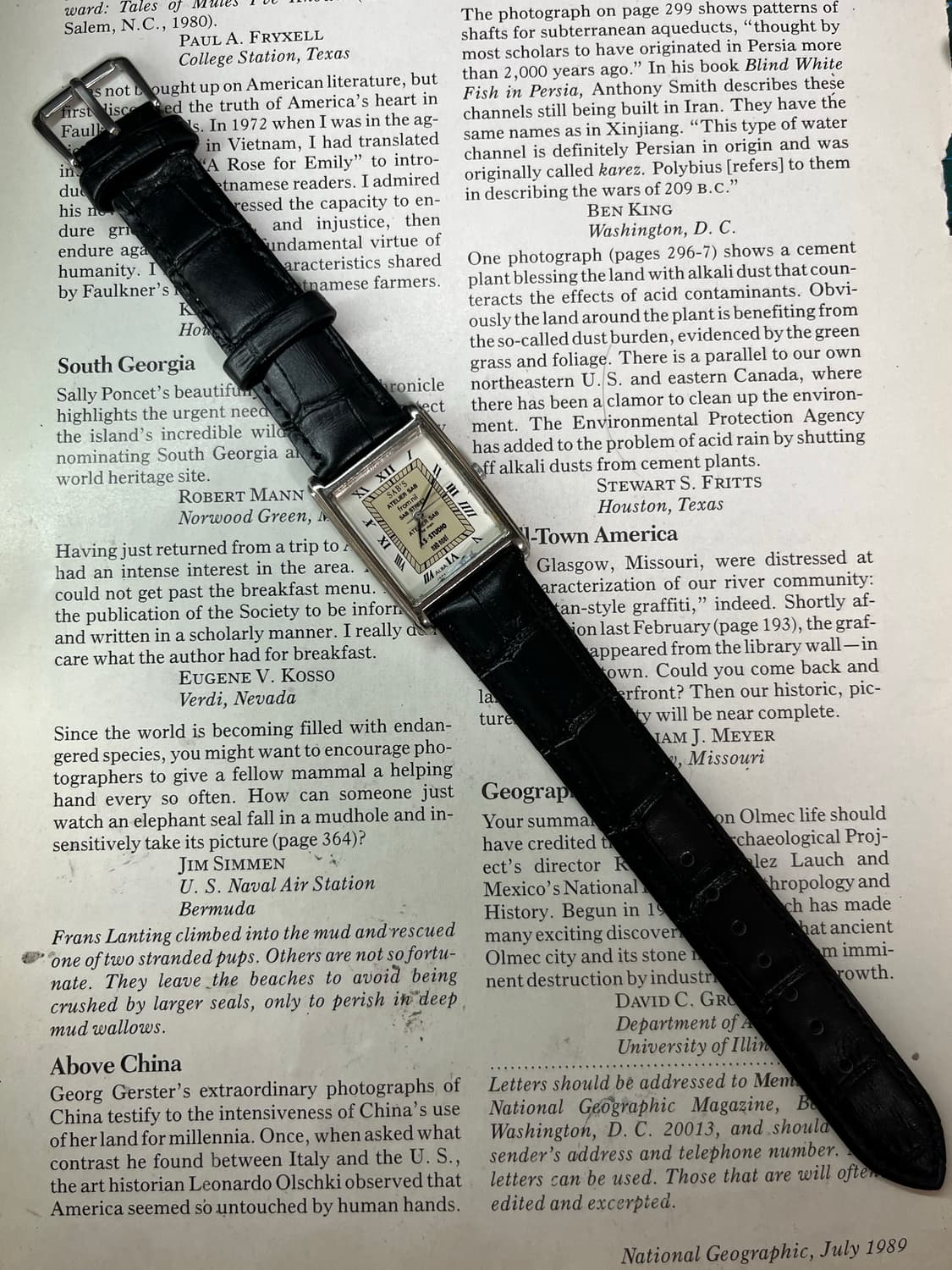 SEIKO ALBA 탱크 쿼츠 SABS 에디션 상품이미지3