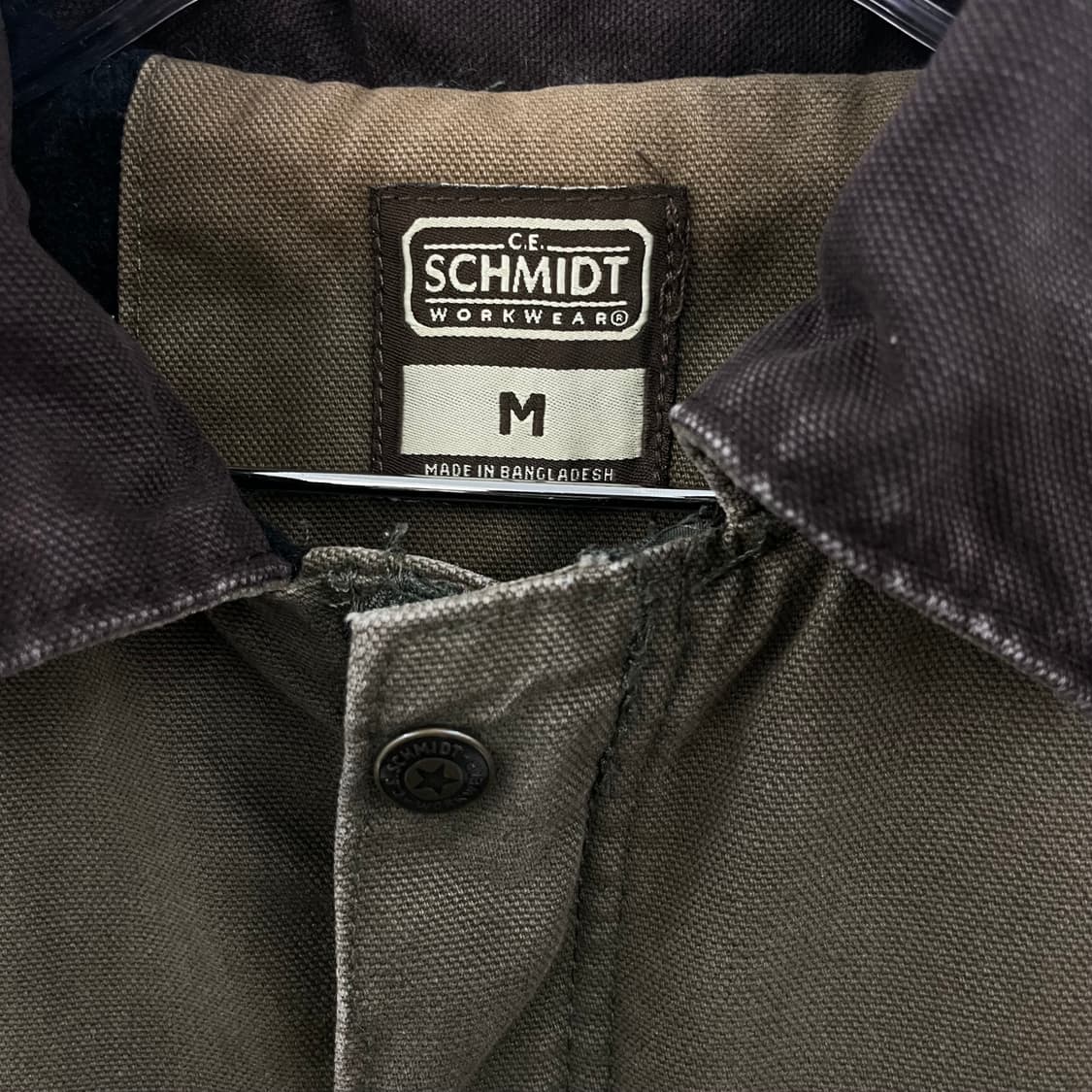 빈티지 멀티포켓 모스그린 덕캔버스 칼하트맛 워크자켓 상품이미지4