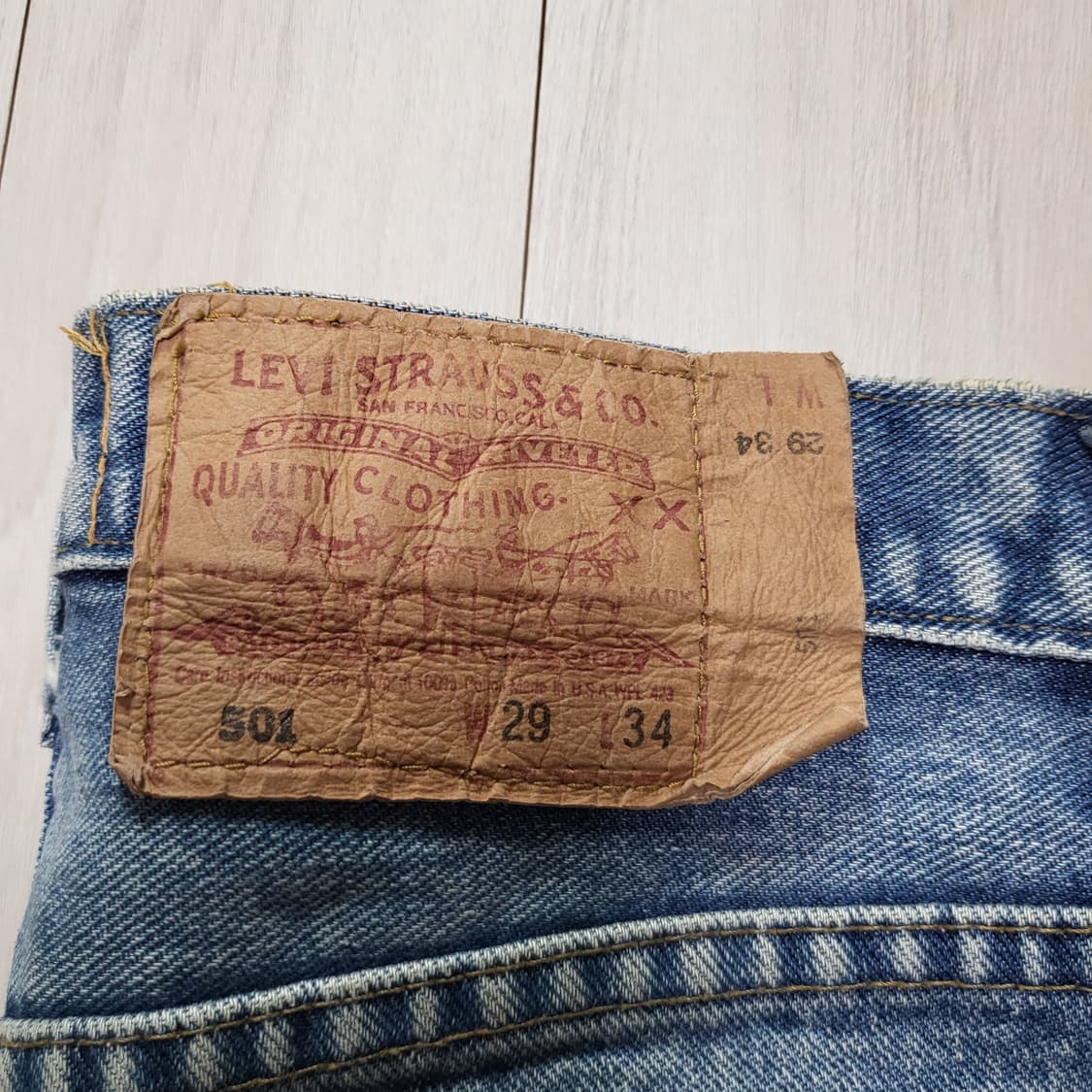 (29) 90s usa 리바이스 501 levis 청바지 상품이미지10