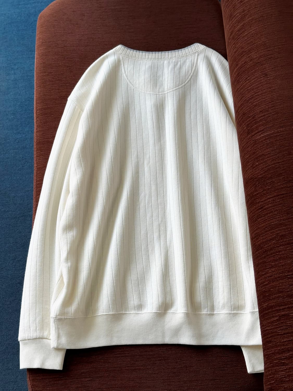 Design neck high gauge knit P/O 상품이미지5