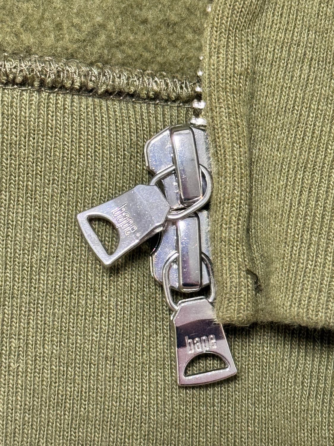 베이프 샤크후드 녹계 상품이미지5