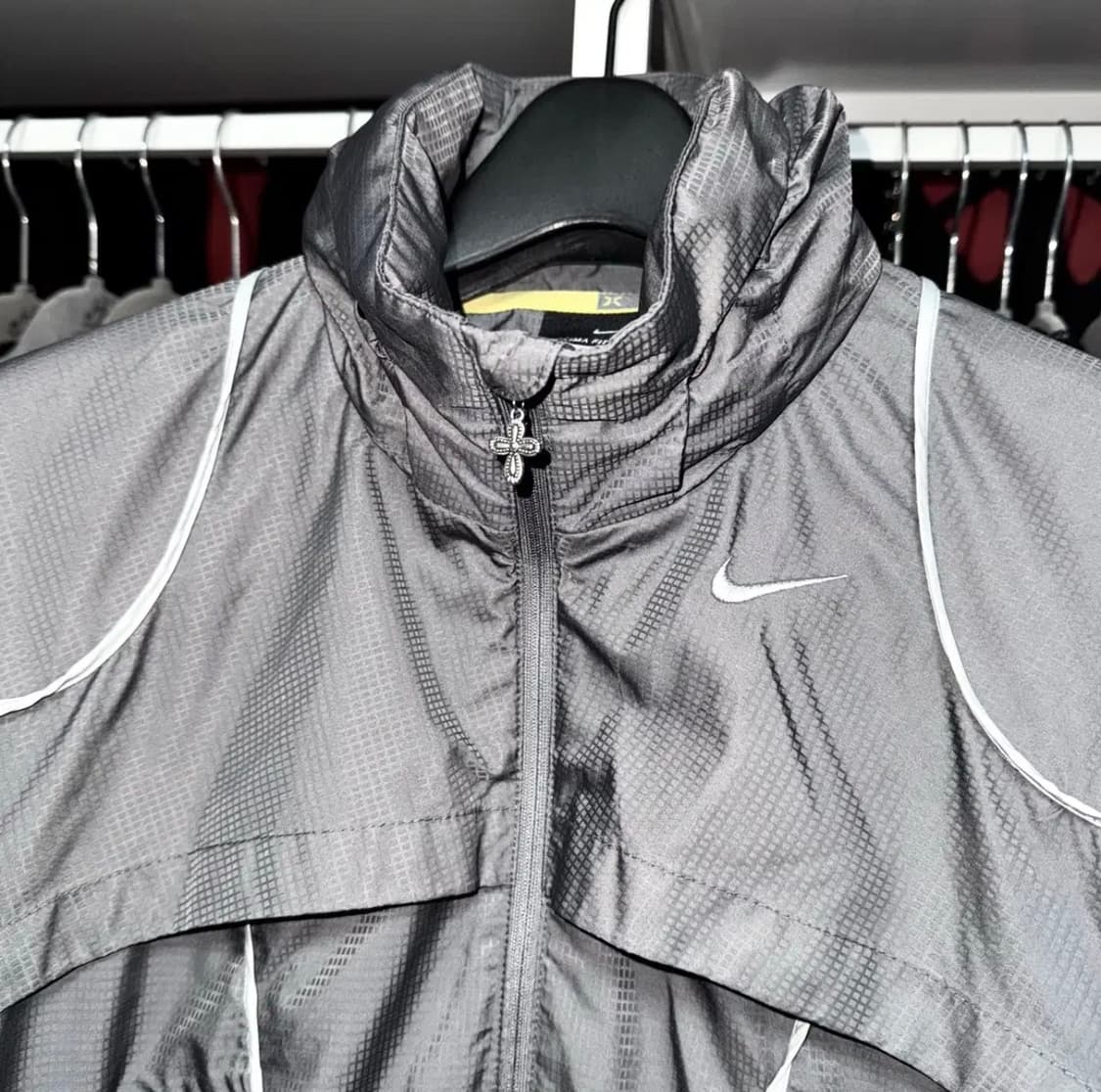 NIKE 나이키 CLIMA- FIT 나일론 바람막이 윈드브레이커 자켓 상품이미지4