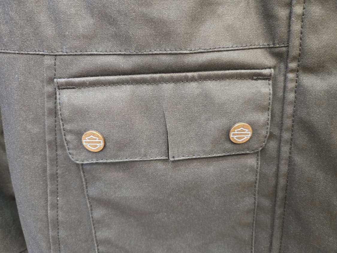 할리 데이비슨 여성용 왁스 코팅 라이딩 자켓  상품이미지7