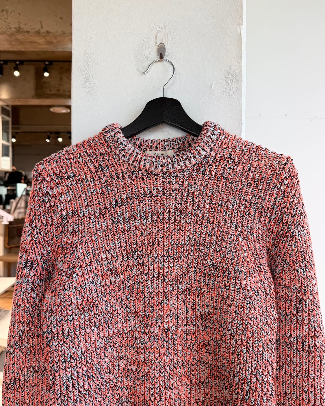 셀린느 오렌지 믹스컬러 코튼 니트  상품이미지3