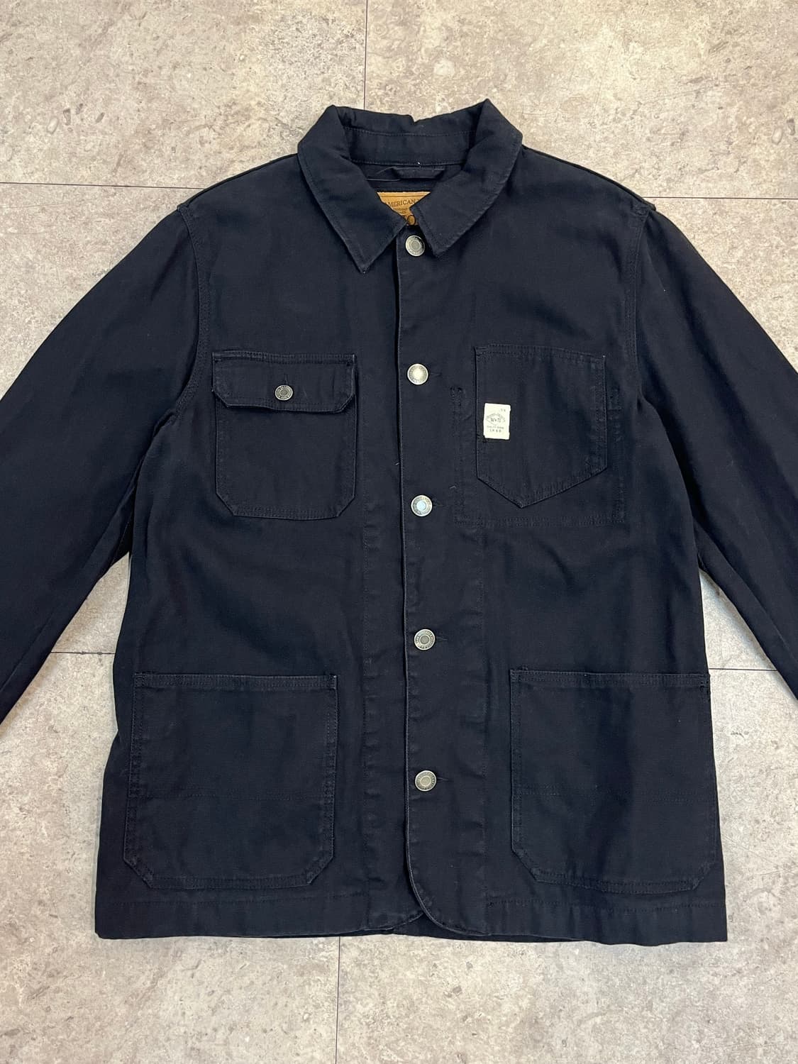 후아유 워크자켓 블랙 L #csz3603 상품이미지4