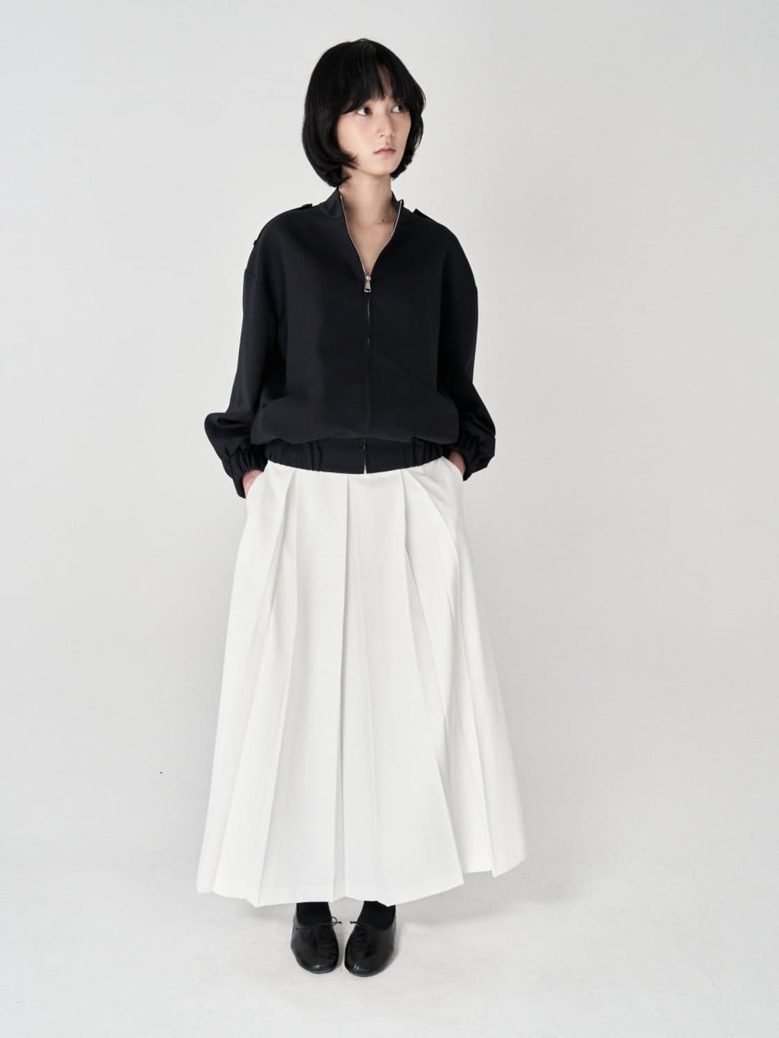 Partout 파크투 어반 봄버자켓 urban bomber Navy 상품이미지3