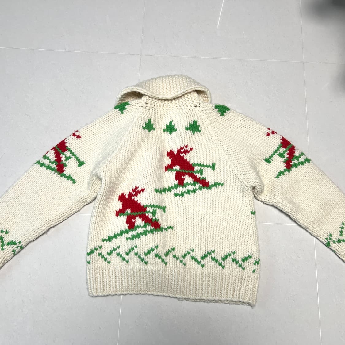 얼바닉30 스키 코위찬 가디건 상품이미지3