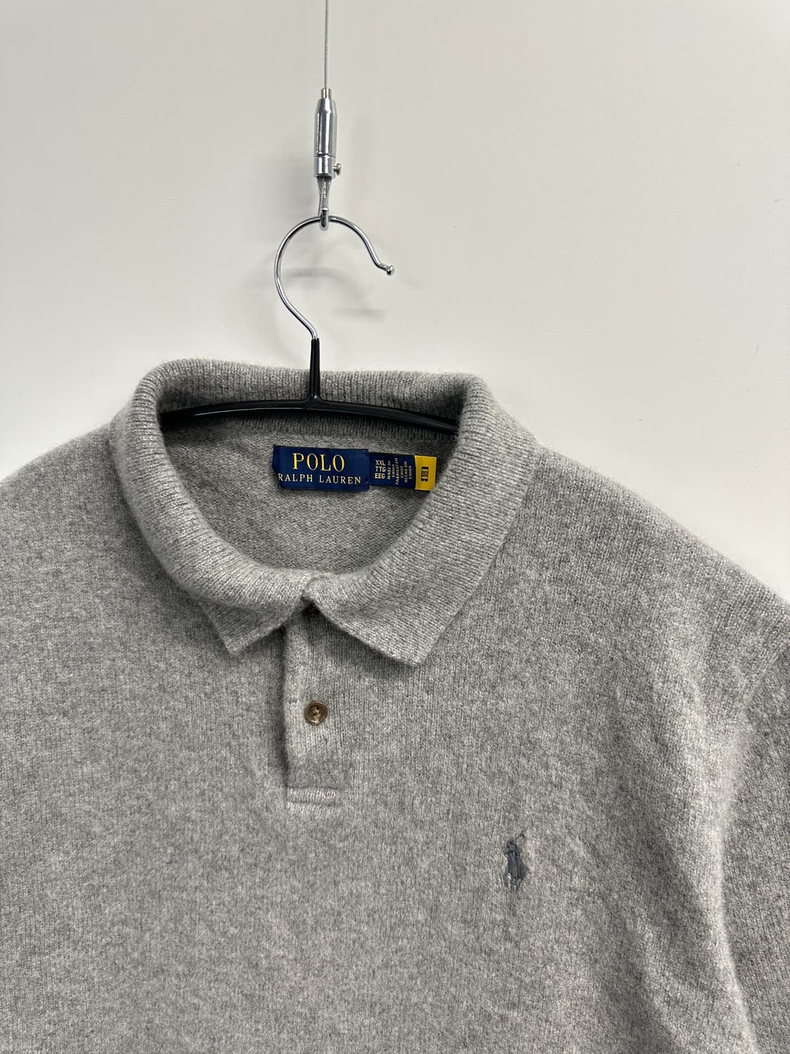 폴로 랄프로렌 캐시혼방 니트 (라이트그레이) 상품이미지4