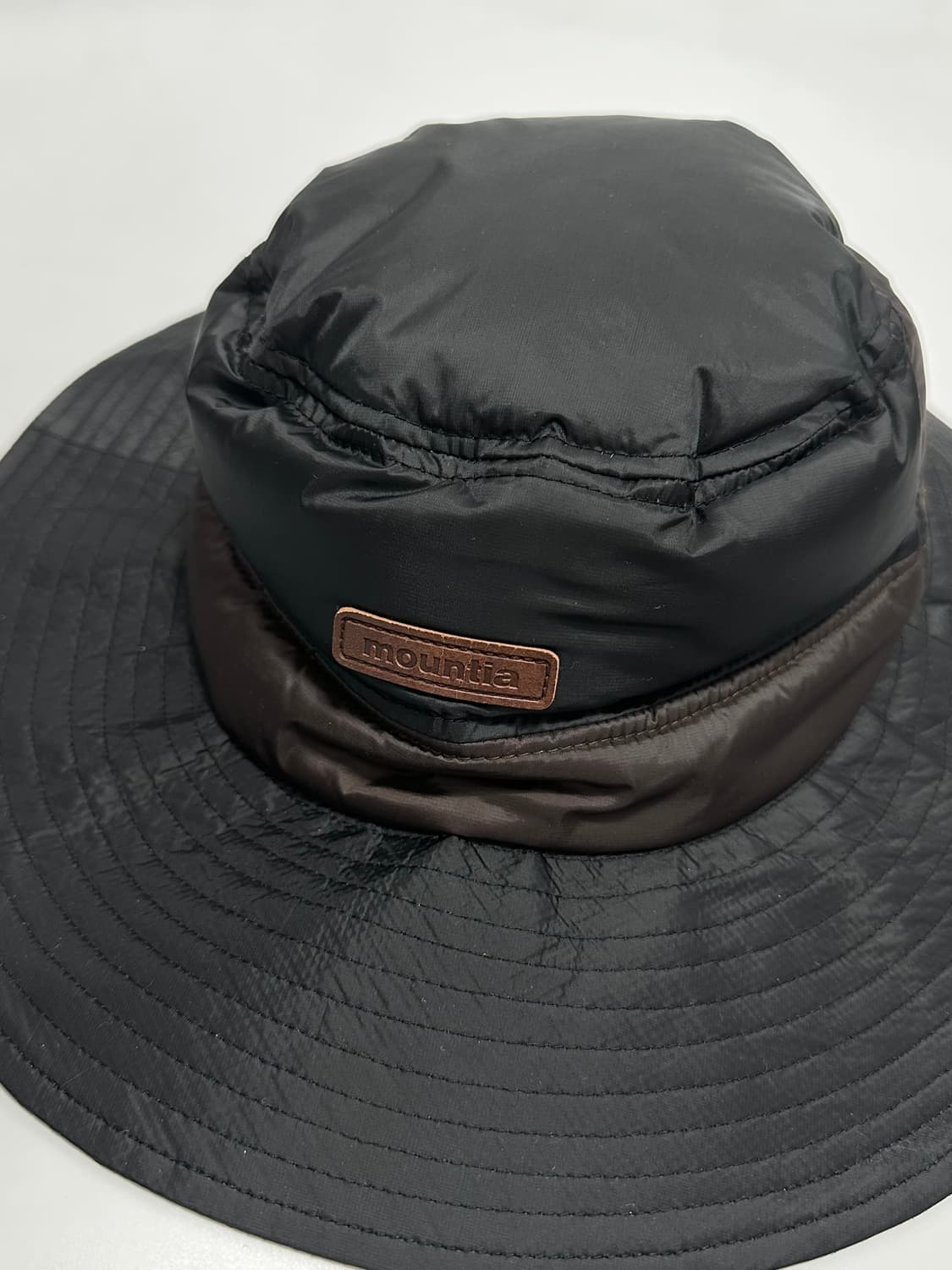 마운티아 다운 버킷햇 오리털 등산모자 고프코어 상품이미지6