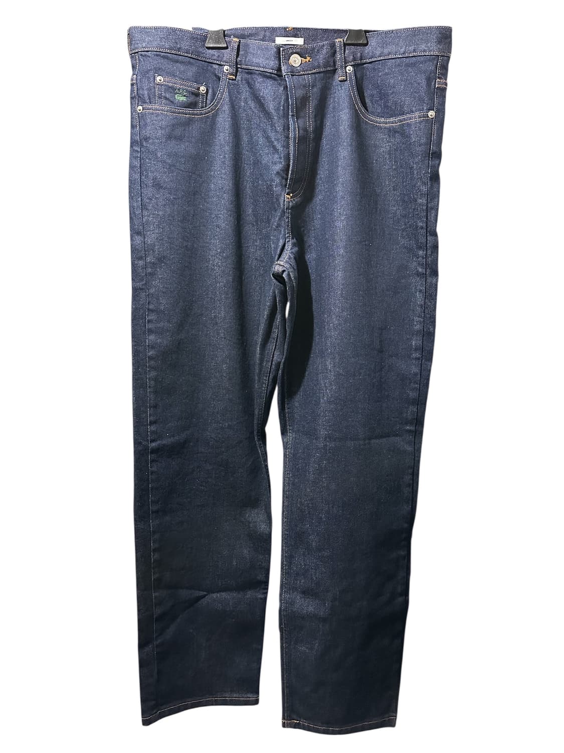 라코스테 x a.p.c 아페쎄 로우컷 데님 팬츠 상품이미지1