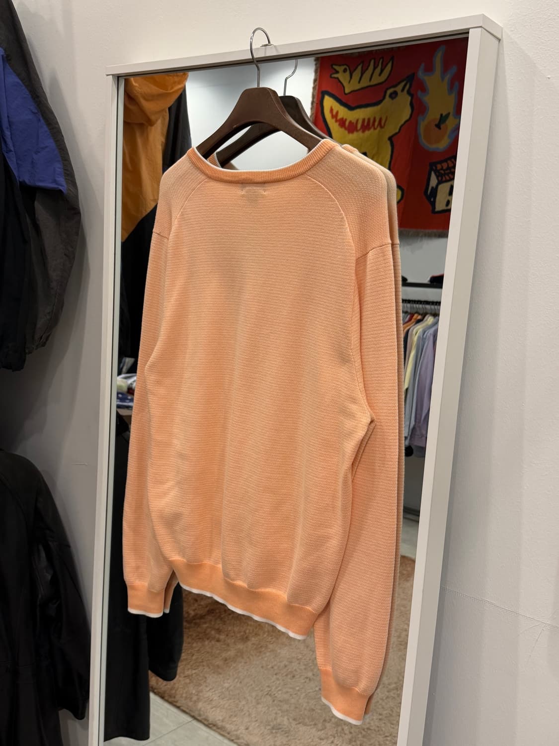 Brooks Brothers 브룩스 브라더스 수피마 코튼 브이넥 니트 상품이미지5