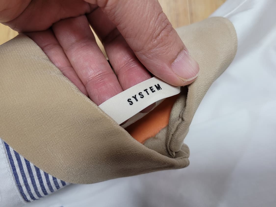 시스템(SYSTEM) 스트라이프 셔츠 55 상품이미지7