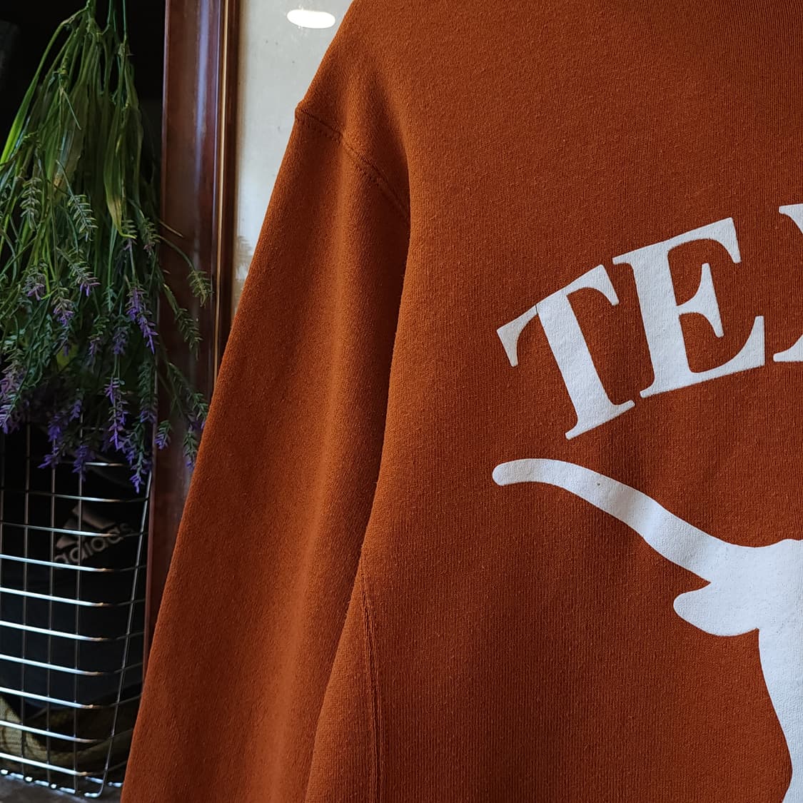 90s 러셀 후드 스웻셔츠 텍사스 빈티지 레터링 S 상품이미지7