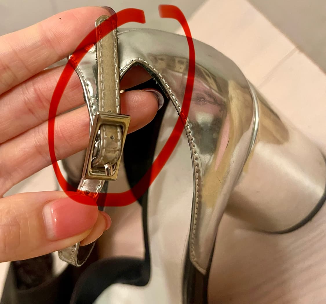 마르지엘라 Margiela 타비 앵클 스트랩 펌프스 37 사이즈 상품이미지5