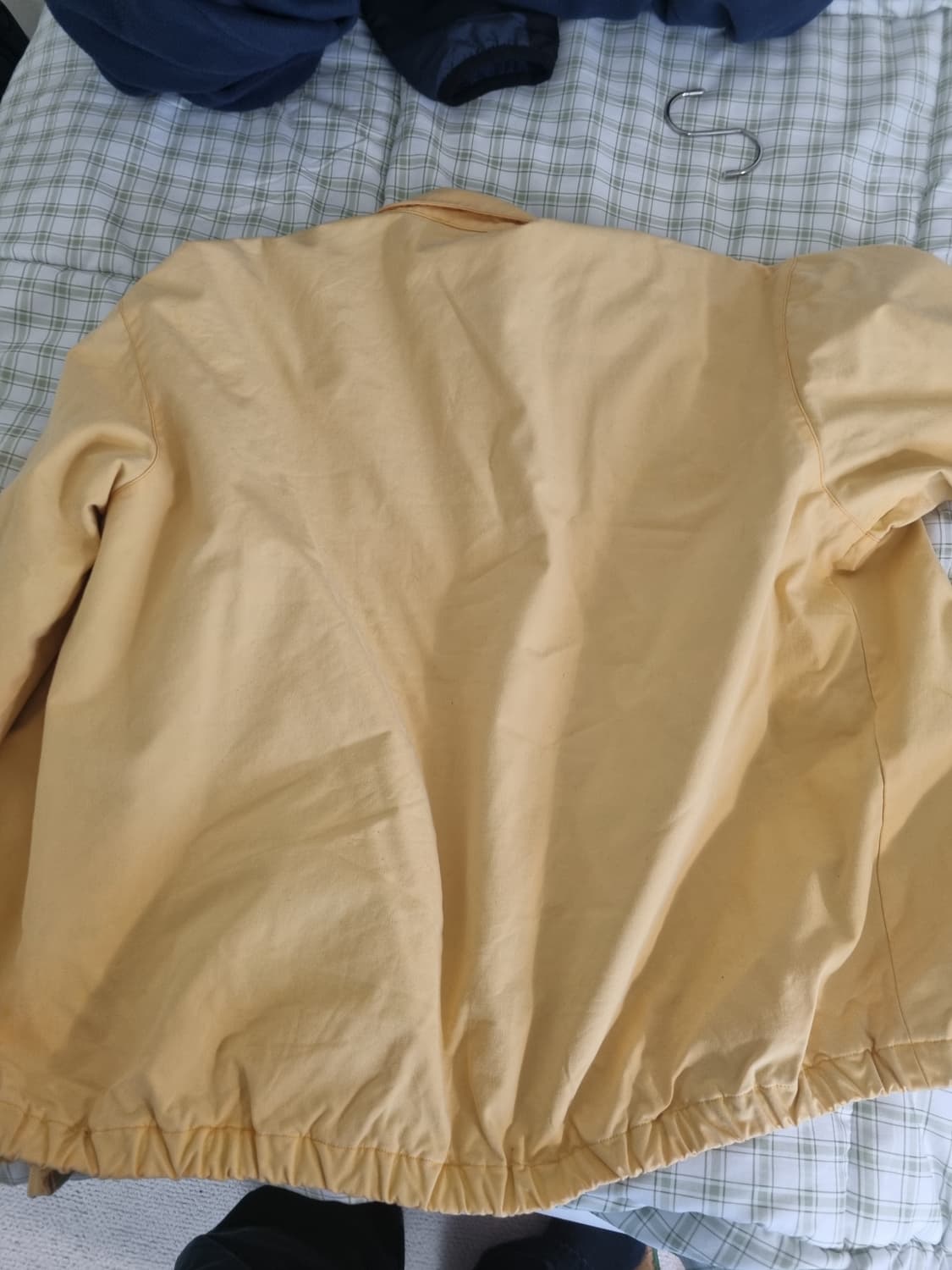 연노란색 폴로 해링턴 자켓 상품이미지5