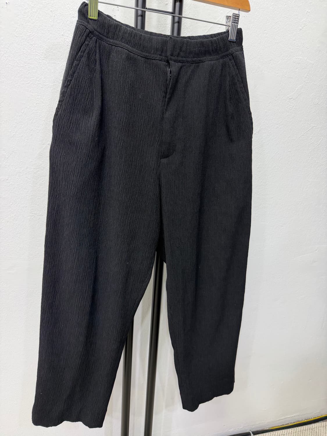 정품) 솔리드옴므 22ss 플리츠팬츠 46 상품이미지2