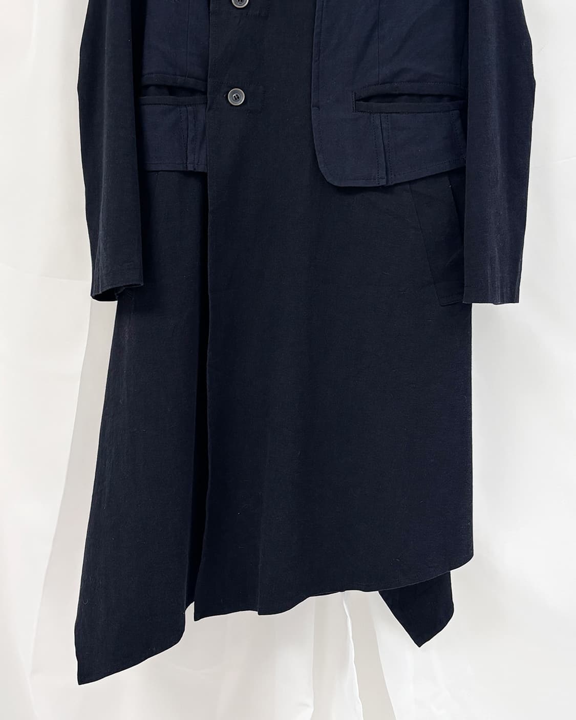 i+mu 도쿄 언발란스 레이어드 롱 자켓 상품이미지5