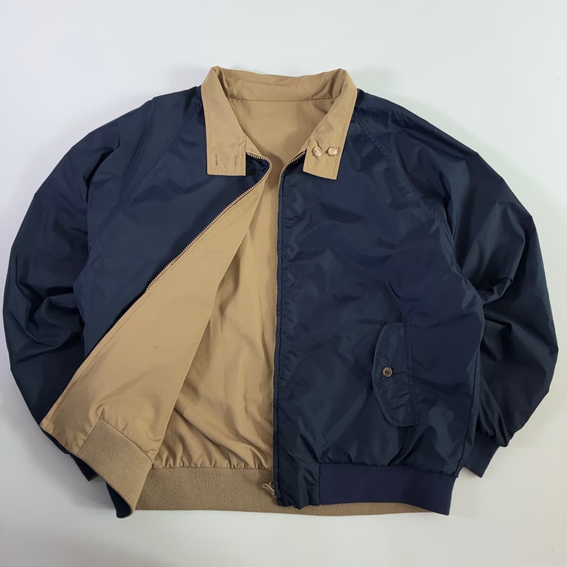 Polo 폴로 랄프로렌 00‘s 리버시블 폴리쉘 바라쿠다 자켓 상품이미지6