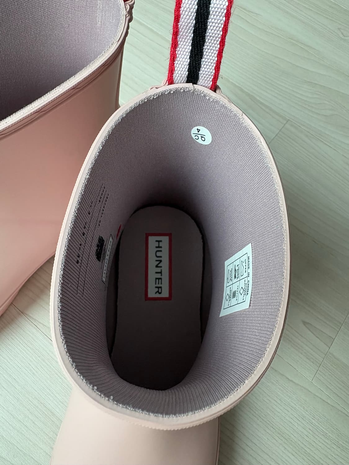 헌터 레인부츠 핑크 eu36 uk3 (220~225mm) 상품이미지2
