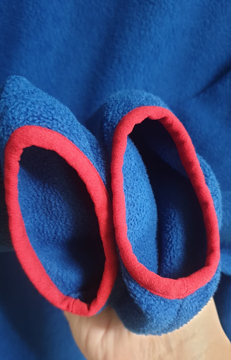 파타고니아 신칠라 스냅티 풀오버 블루 레드트림 M사이즈 상품이미지6