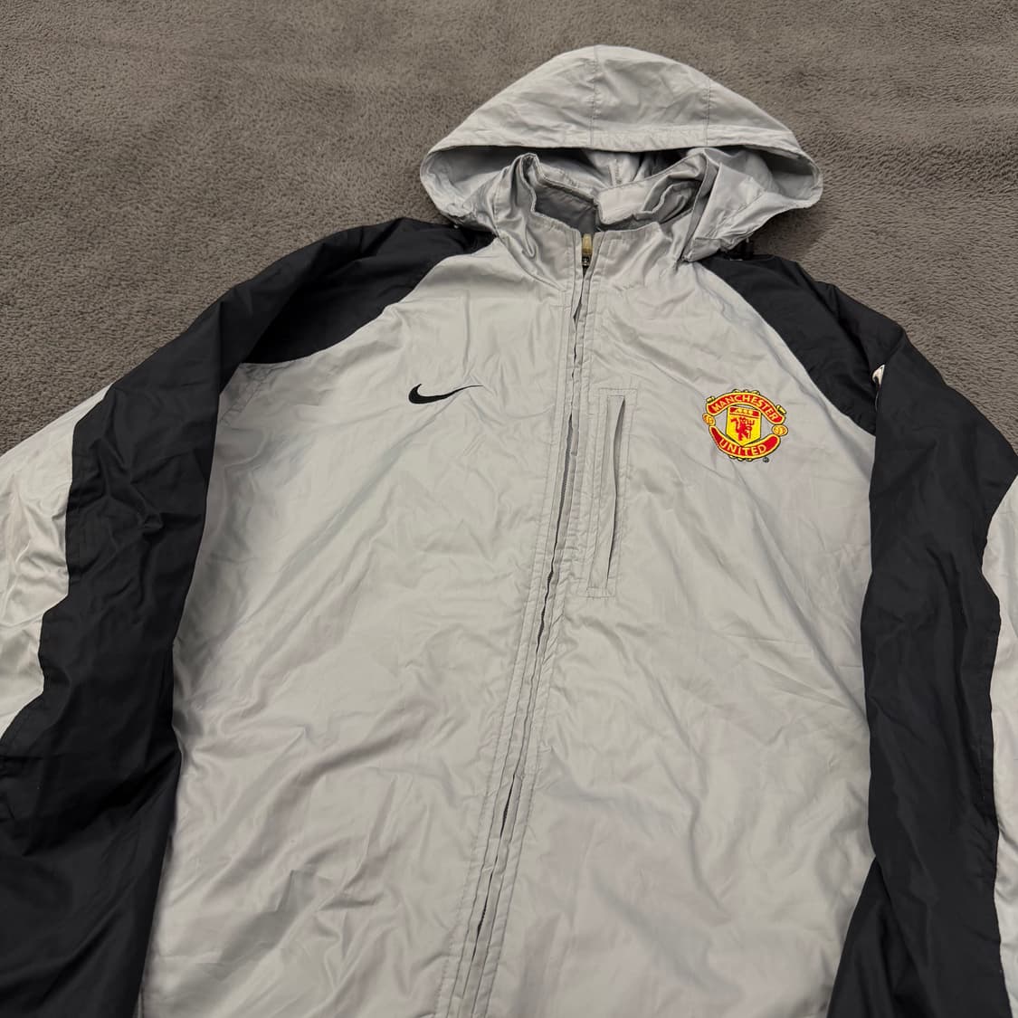 [정품/M,100] 나이키 맨체스터유나이티드 02-04 바람막이 자켓 상품이미지1