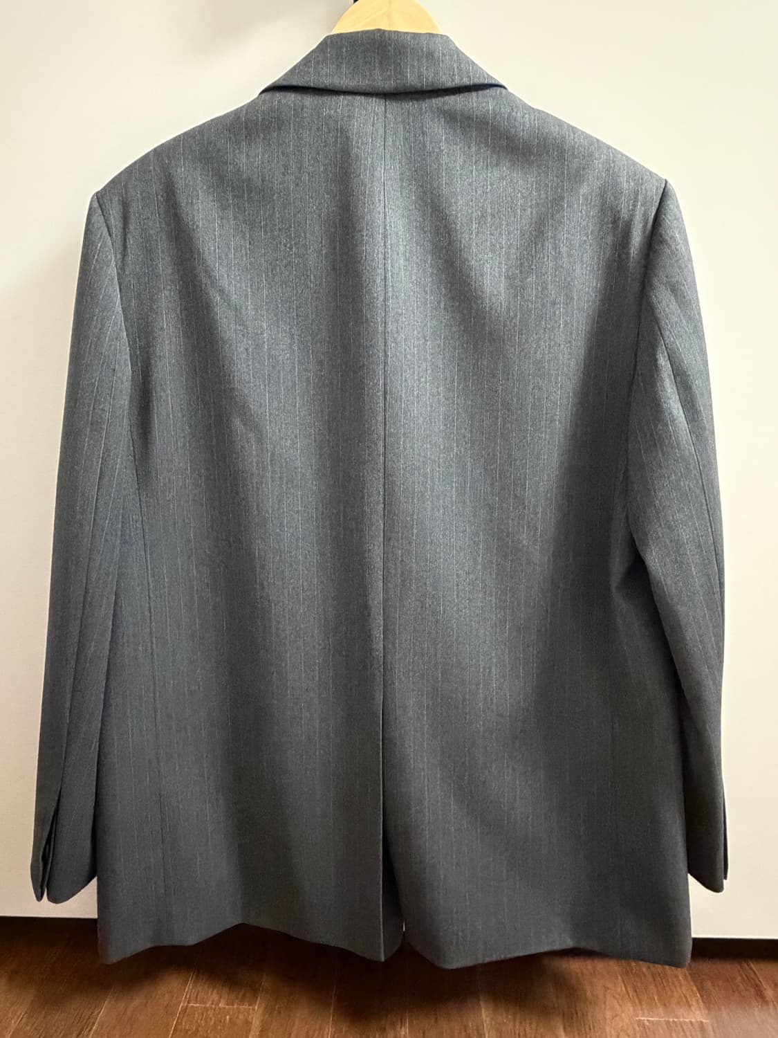 (텍달린 새상품) LOEUVRE 여성 차콜 자켓 상품이미지3