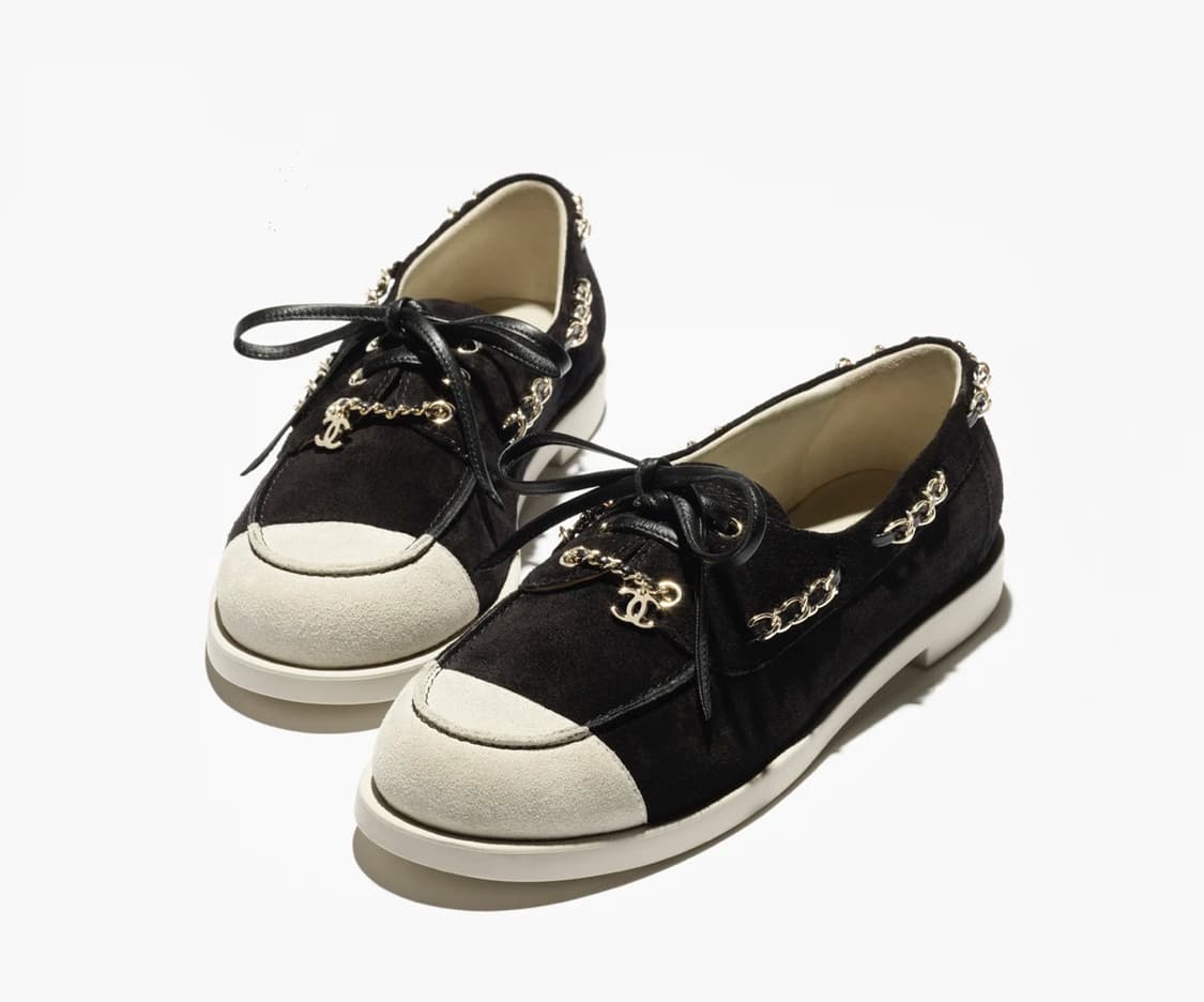 샤넬 스웨이드 블랙 235 상품이미지4