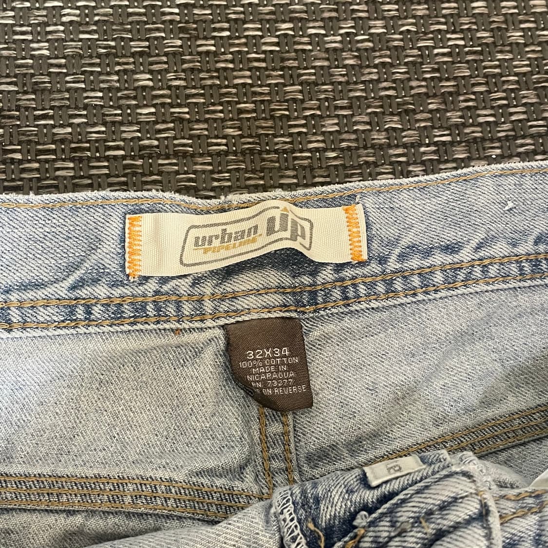 (32) 어반파이프라인 연청 카펜더 데님팬츠 상품이미지4