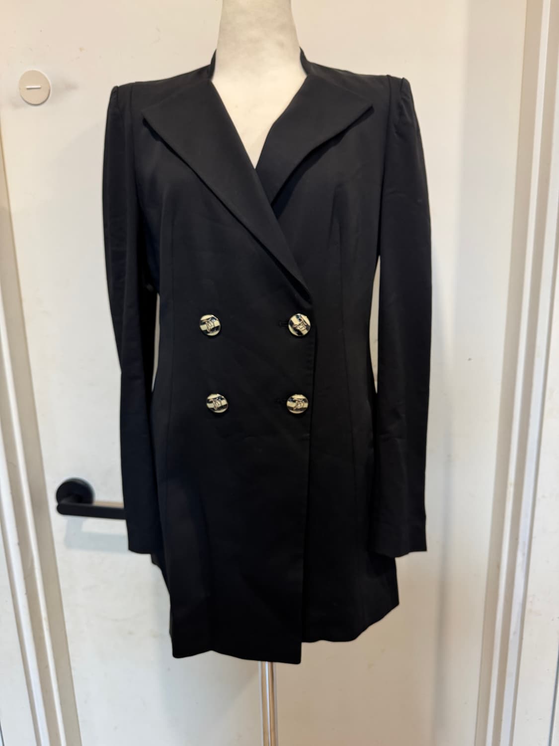 타임 블랙 더블 자켓 상품이미지5