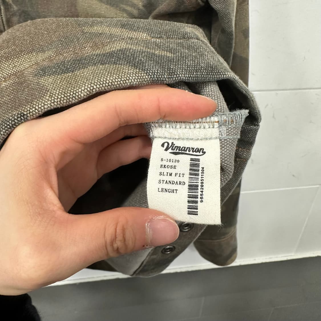 Limanron 카모 덕 워크자켓 상품이미지7