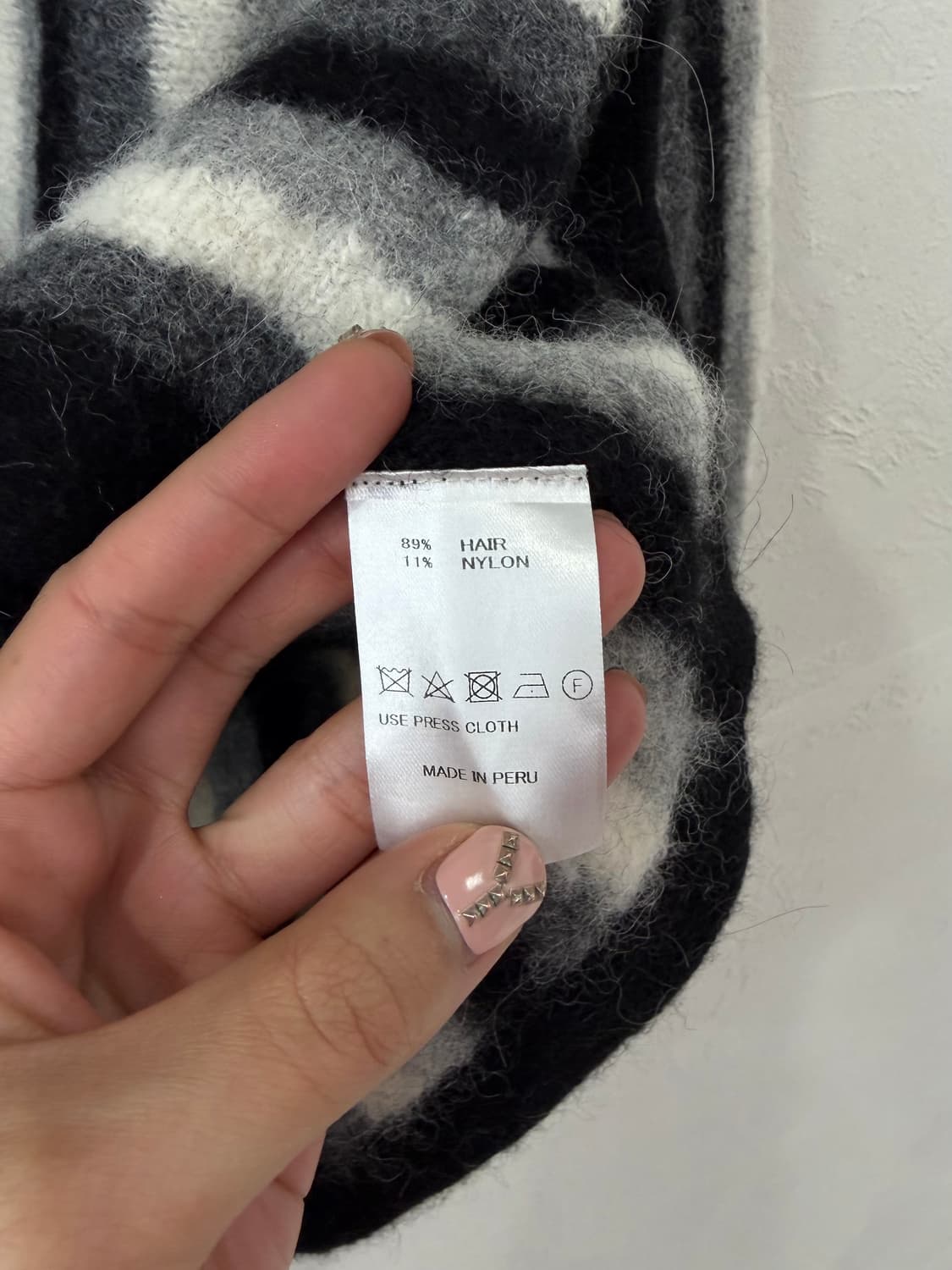 Dee Sol 모헤어 가디건 (MADE IN PERU) 상품이미지5