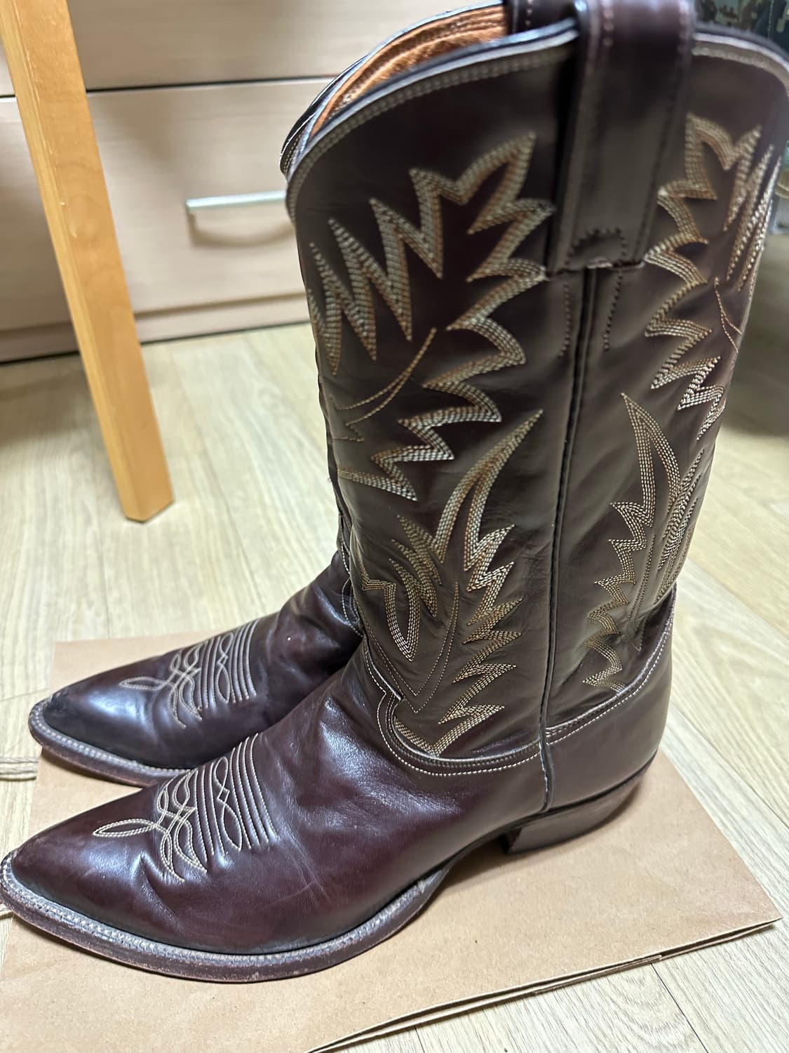 Justin 저스틴 웨스턴부츠 10B 상품이미지3