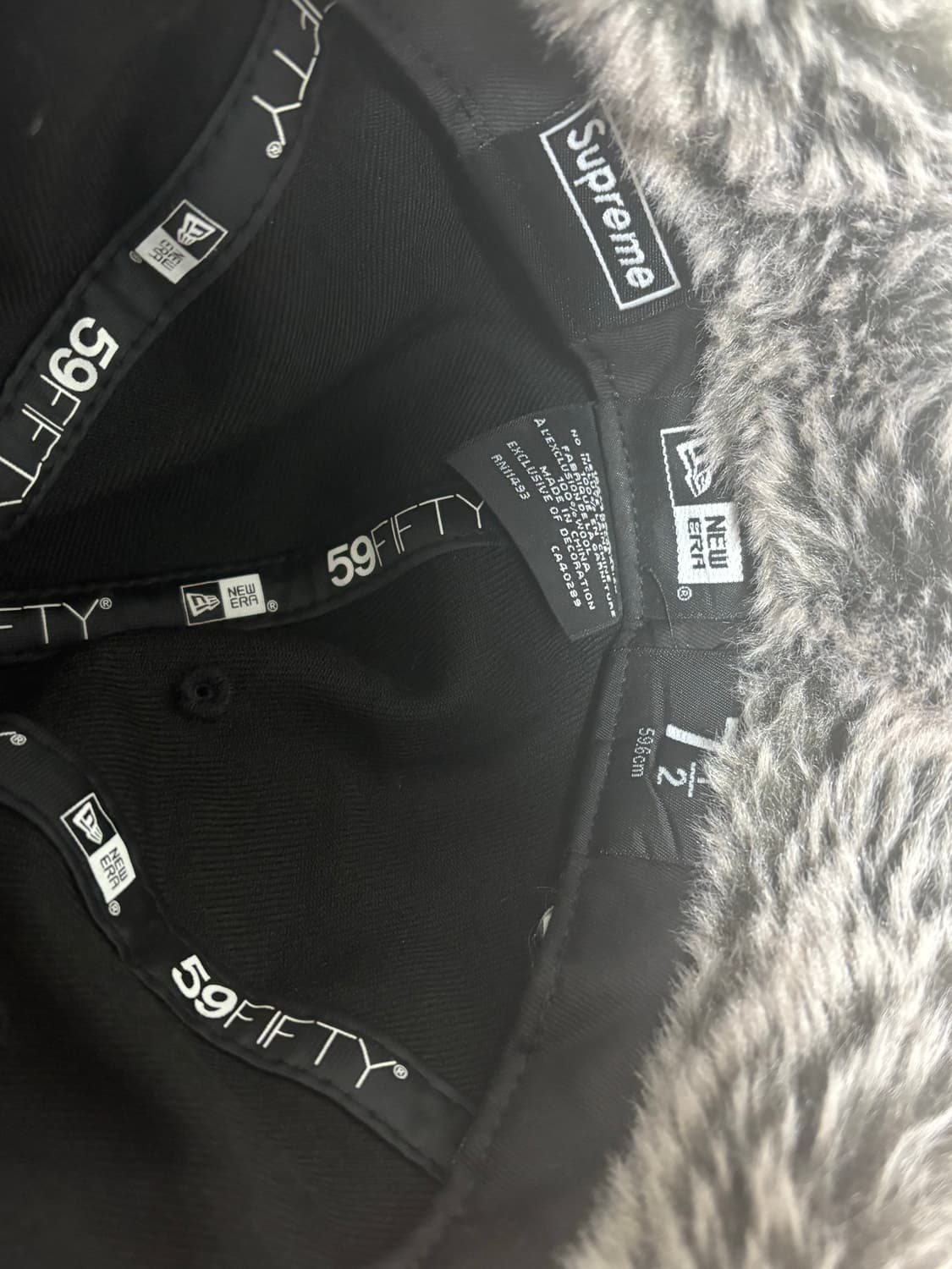 뉴에라 슈프림 모자 단푼 상품이미지3