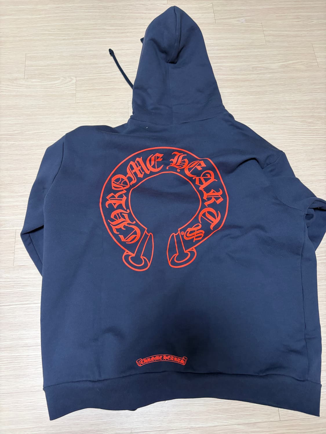 크롬하츠 플로랄 네이비 후드티 L사이즈 상품이미지2