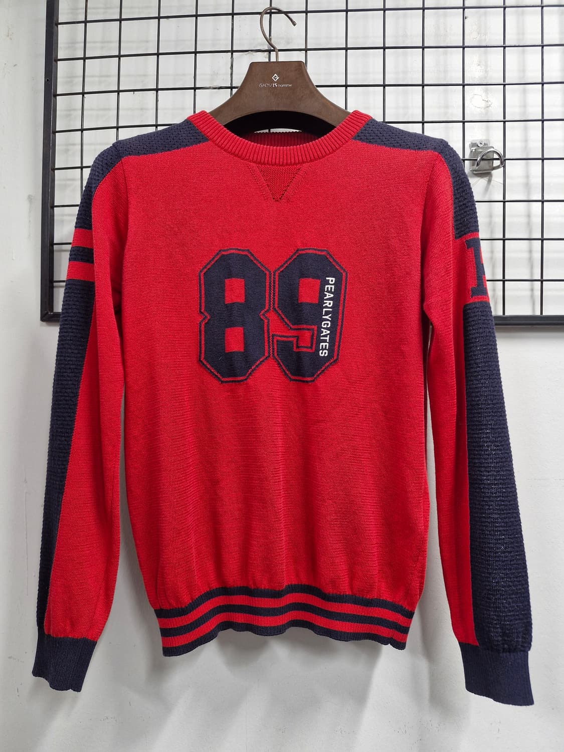 95M/66 파리게이츠 여성 니트 레드. 상품이미지1