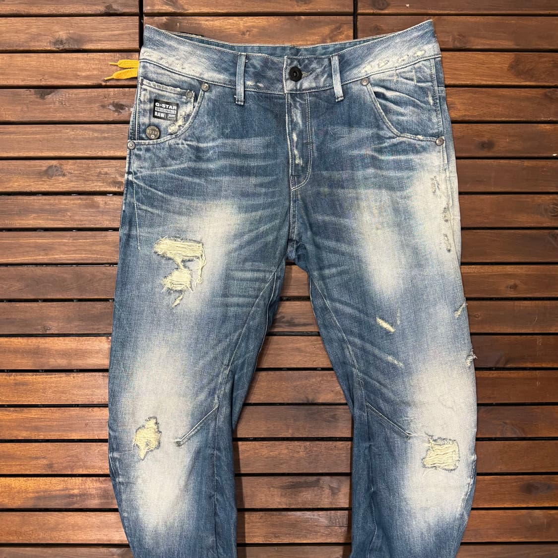 지스타 로우 트위스트 커팅 포인트 데님 (32)   상품이미지2