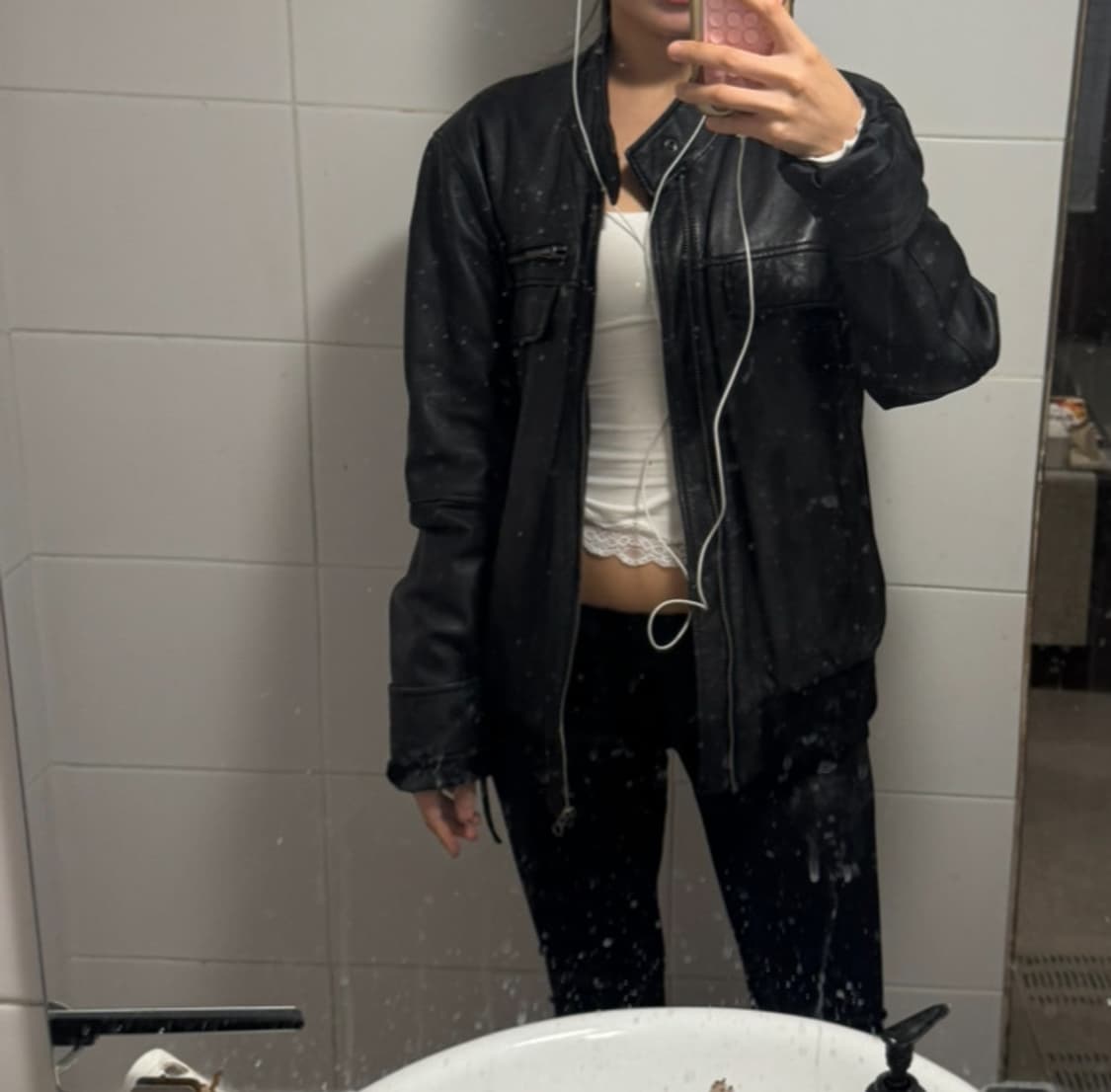 Nobel store 레더자켓 상품이미지3