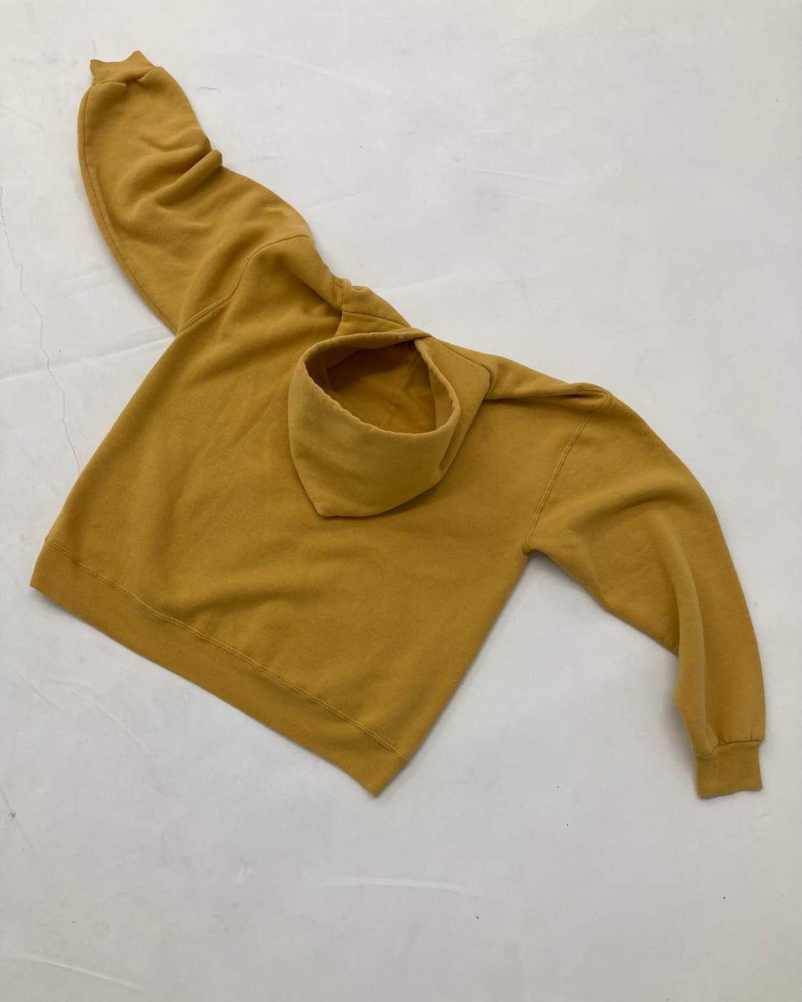 90s Russell Hoodie (mustard yellow) 상품이미지2