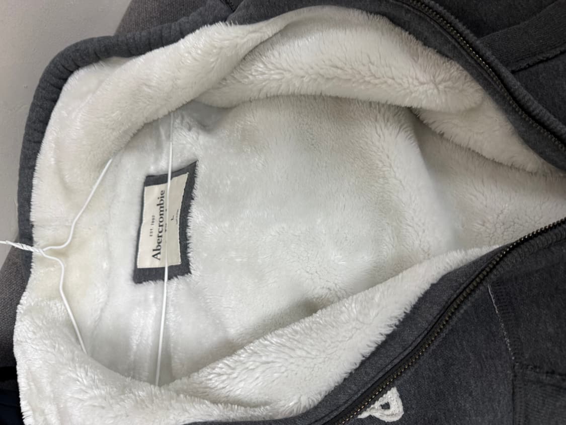 아베크롬비 양털안감 후드집업 상품이미지3