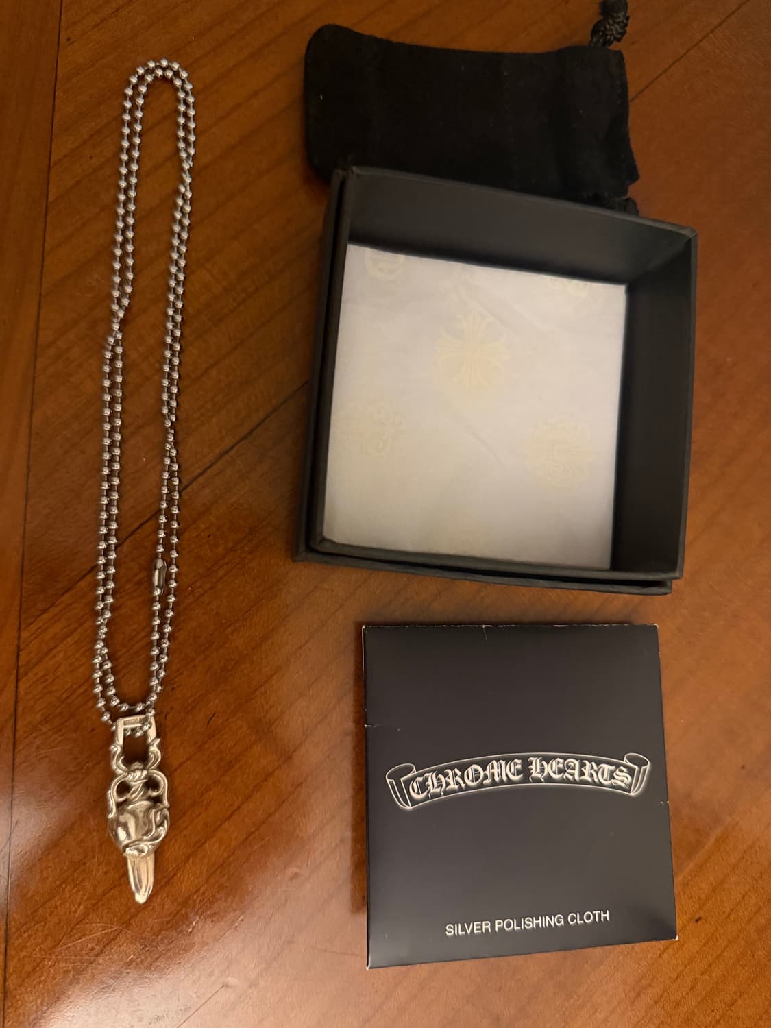 Chrome Hearts heart dagger pendant 상품이미지1
